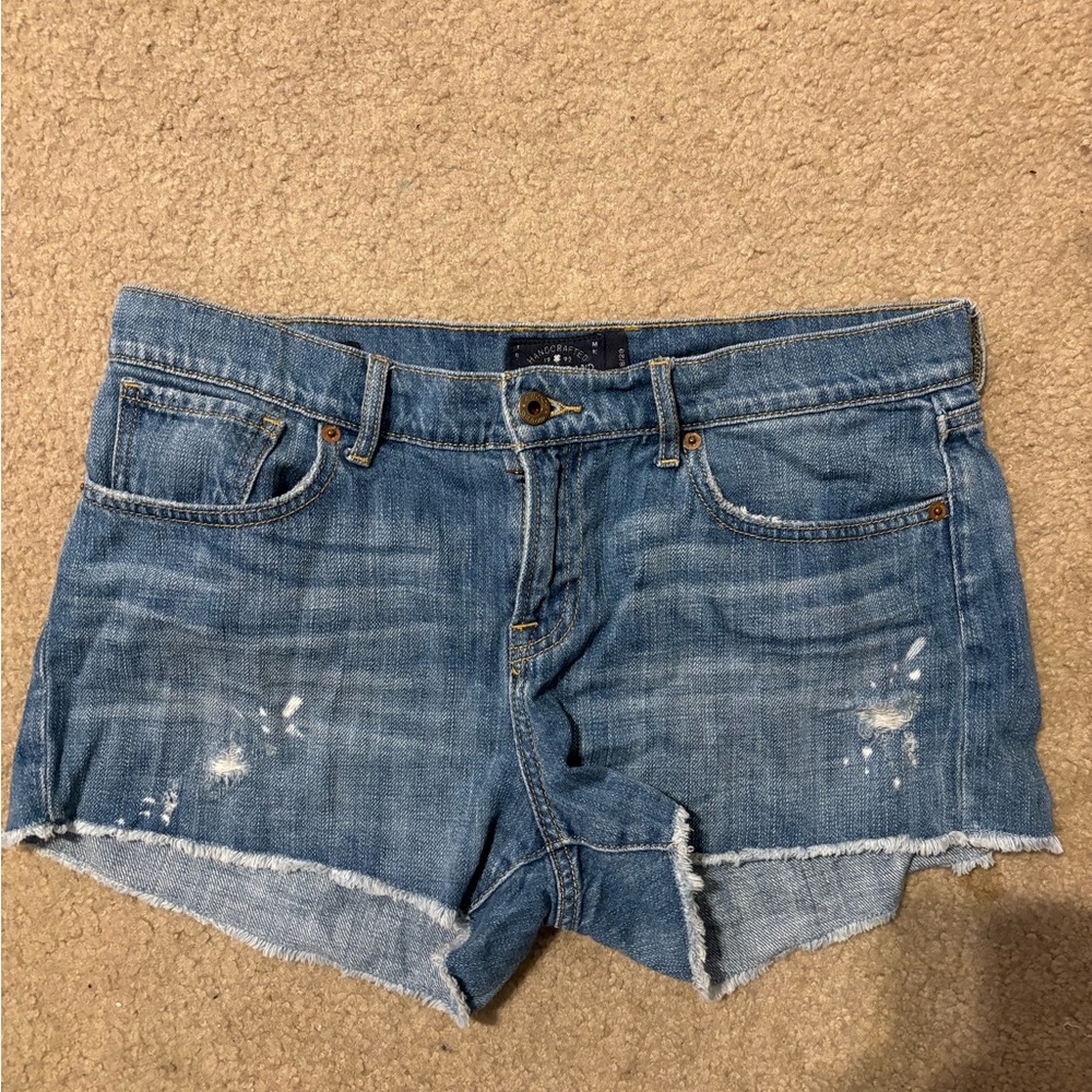 Low waisted Jean shorts